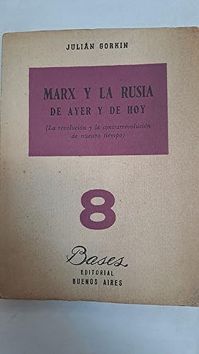 Imagen del vendedor de Marx y la Rusia de ayer y de hoy a la venta por Libros únicos