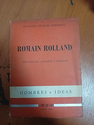 Seller image for Romain Rolland for sale by Libros nicos