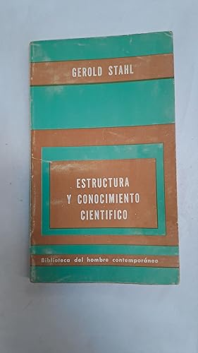 Image du vendeur pour Estructura y conocimiento cientifico mis en vente par Libros nicos