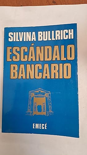 Immagine del venditore per Escandolo bancario venduto da Libros nicos