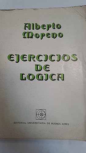 Seller image for Ejercios de logica for sale by Libros nicos