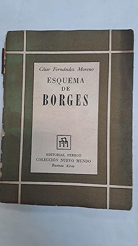 Imagen del vendedor de Esquema de Borges a la venta por Libros nicos