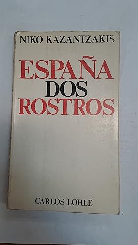 Seller image for Espaa dos rostros for sale by Libros nicos