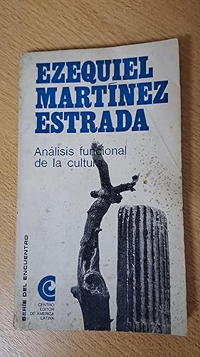 Seller image for Analisis funcional de la cultura for sale by Libros nicos