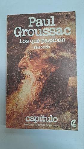 Seller image for Los que pasaban for sale by Libros nicos