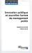 Seller image for Innovation publique et nouvelles formes de management public: N.72 [FRENCH LANGUAGE - No Binding ] for sale by booksXpress