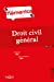 Image du vendeur pour Droit civil général - 21e ed. [FRENCH LANGUAGE - No Binding ] mis en vente par booksXpress