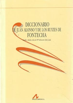 Seller image for Diccionario de Juan Alfonso y de los Ruyzes de Fontecha for sale by Librera Cajn Desastre