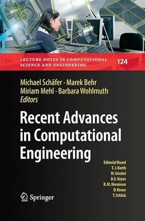 Immagine del venditore per Recent Advances in Computational Engineering: Proceedings of the 4th International Conference on Computational Engineering (ICCE 2017) in Darmstadt . Computational Science and Engineering (124)) [Paperback ] venduto da booksXpress