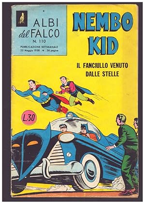 Bild des Verkufers fr World's Finest Comics #92 Italian Edition. Albi del Falco n. 110. Nembo Kid (Superman): il fanciullo venuto dalle stelle zum Verkauf von Parigi Books, Vintage and Rare