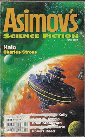 Bild des Verkufers fr ASIMOV'S Science Fiction: June 2002 zum Verkauf von Books from the Crypt