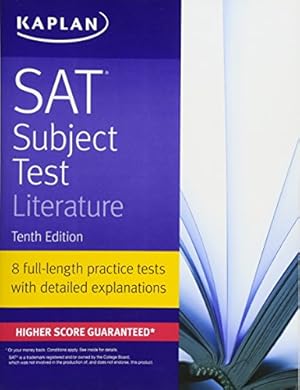 Bild des Verkufers fr SAT Subject Test Literature (Kaplan Test Prep) zum Verkauf von WeBuyBooks