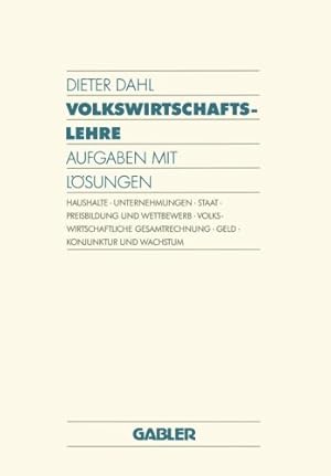 Seller image for Volkswirtschaftslehre (German Edition) by Dahl, Dieter [Paperback ] for sale by booksXpress