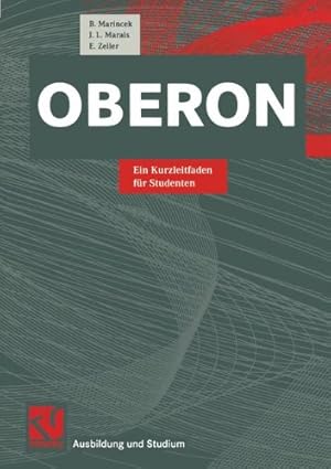 Immagine del venditore per Oberon: Ein Kurzleitfaden f ¼r Studenten (Ausbildung und Studium) (Delaware Edition) by J. L. Marais, B. Marincek [Paperback ] venduto da booksXpress