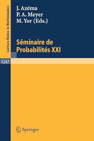 Seller image for Seminaire De Probabilites XXI (Lecture Notes in Mathematics) (French Edition) [Paperback ] for sale by booksXpress
