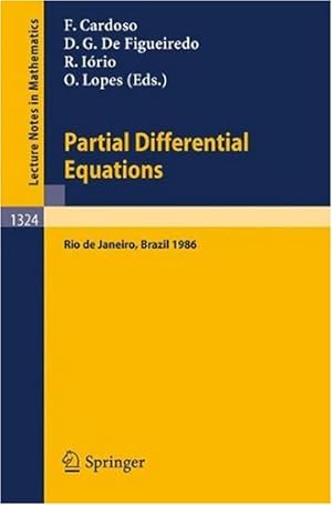 Immagine del venditore per Partial Differential Operators: Proceedings of ELAM VIII, held in Rio de Janeiro, July 14-25, 1986 (Lecture Notes in Mathematics) [Paperback ] venduto da booksXpress