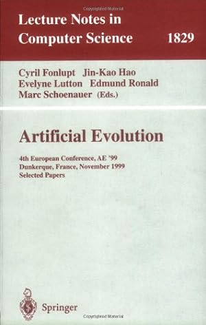 Seller image for Artificial Evolution by Lutton, Evelyne, Schoenauer, Marc, Hao, Jin-Kao, Ronald, Edmund, Fonlupt, Cyril [Paperback ] for sale by booksXpress