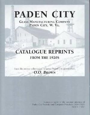 Paden City Glass Manufacturing Company Catalogue Reprints from the 1920s