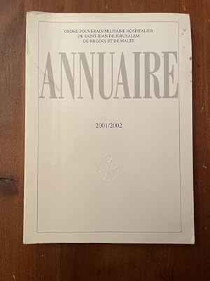 Bild des Verkufers fr Ordre de Malte, Annuaire 2001-2002 zum Verkauf von Librairie des Possibles