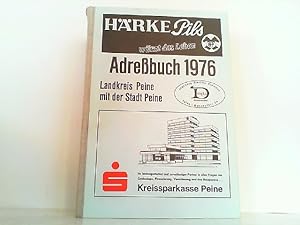 Adreßbuch / Adressbuch 1976 für den Landkreis Peine mit der Stadt Peine.