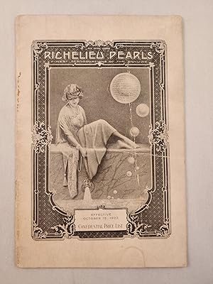 Seller image for Richelieu Pearls Confidential Price List Effective October 15, 1922 for sale by WellRead Books A.B.A.A.