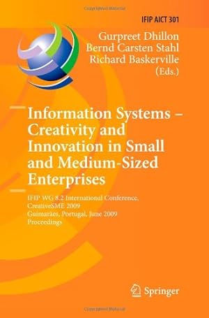 Bild des Verkufers fr Information Systems -- Creativity and Innovation in Small and Medium-Sized Enterprises: IFIP WG 8.2 International Conference, CreativeSME 2009, . and Communication Technology (301)) [Paperback ] zum Verkauf von booksXpress