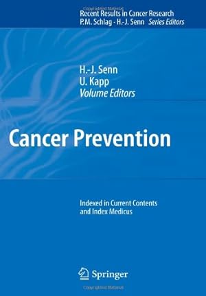 Seller image for Cancer Prevention (Recent Results in Cancer Research) [Paperback ] for sale by booksXpress