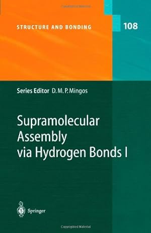 Seller image for Supramolecular Assembly via Hydrogen Bonds I (Structure and Bonding) by P. Ming, David Michael [Paperback ] for sale by booksXpress