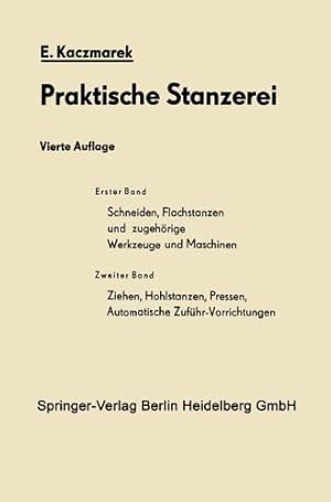 Seller image for Schneiden, Flachstanzen und zugeh ¶rige Werkzeuge und Maschinen (German Edition) by Kaczmarek, Eugen [Paperback ] for sale by booksXpress