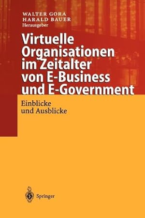 Seller image for Virtuelle Organisationen im Zeitalter von E-Business und E-Government: Einblicke und Ausblicke (German Edition) [Paperback ] for sale by booksXpress