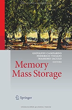 Imagen del vendedor de Memory Mass Storage [Paperback ] a la venta por booksXpress