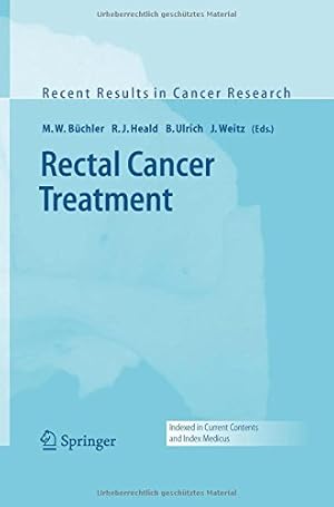 Imagen del vendedor de Rectal Cancer Treatment (Recent Results in Cancer Research) [Paperback ] a la venta por booksXpress