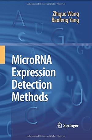 Seller image for MicroRNA Expression Detection Methods by Wang, Zhiguo [Paperback ] for sale by booksXpress