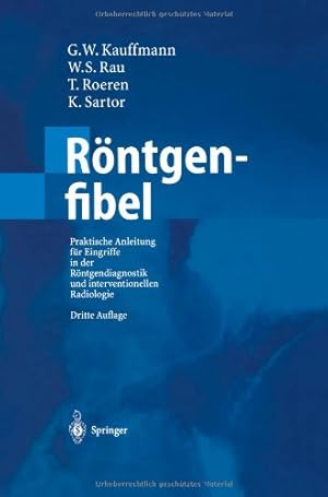 Seller image for R¶ntgenfibel (German Edition) by Kauffmann, G.W. [Paperback ] for sale by booksXpress