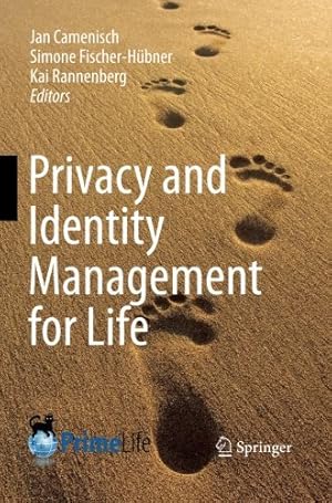 Immagine del venditore per Privacy and Identity Management for Life [Paperback ] venduto da booksXpress