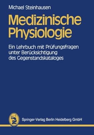 Immagine del venditore per Medizinische Physiologie (German Edition) by Steinhausen, Michael [Paperback ] venduto da booksXpress