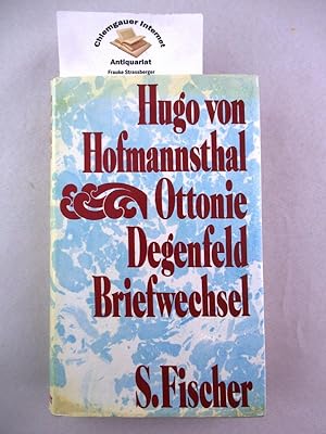 Briefwechsel. Herausgegeben von Marie Therese Miller-Degenfeld unter Mitwirkung von Eugene Weber....
