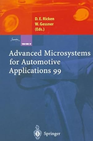 Immagine del venditore per Advanced Microsystems for Automotive Applications 99 (Vdi-Buch) [Paperback ] venduto da booksXpress