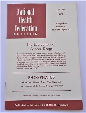 Image du vendeur pour National Health Federation Bulletin (Volume XVII Number 4 - April 1971): Protection of Health Freedoms (Magazine) mis en vente par Bloomsbury Books