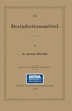 Seller image for Die Desinfectionsmittel (German Edition) by Mierzianski, Stanislaus [Paperback ] for sale by booksXpress