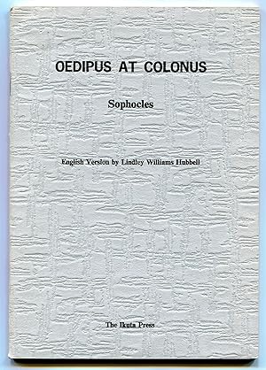 Bild des Verkufers fr Oedipus at Colonus zum Verkauf von Between the Covers-Rare Books, Inc. ABAA