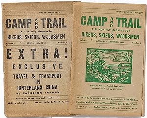 Bild des Verkufers fr Camp and Trail: A Bi - Monthly Magazine for Hikers, Skiers, and Woodsmen - Volume I, Numbers 1-2, January-May, 1942 [All Published] zum Verkauf von Between the Covers-Rare Books, Inc. ABAA