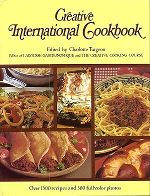 Seller image for CREATIVE INTERNATIONAL COOKBOOK for sale by SCENE OF THE CRIME 