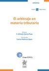 Seller image for El arbitraje en materia tributaria for sale by AG Library