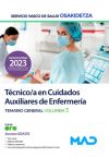 Técnico/a en Cuidados Auxiliares de Enfermería. Temario General volumen 3. Servicio Vasco de Salu...