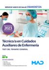 Técnico/a en Cuidados Auxiliares de Enfermería. Test del Temario General. Servicio Vasco de Salud...