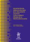 Seller image for Delimitacin del Derecho Aplicable en el Reglamento 2016/679: Tutela jurdico privada de la proteccin de datos for sale by AG Library