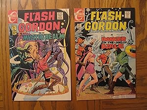 Flash Gordon Comic Books Charlton Series (Volume 2 1969 - 1970) Five Issue Grouping (Continuing t...