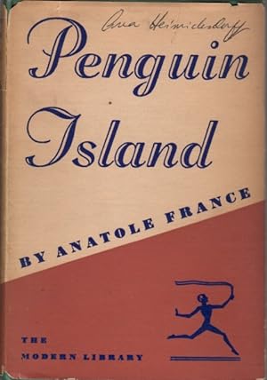 Imagen del vendedor de Penguin Island [Modern Library No. 210] a la venta por Clausen Books, RMABA