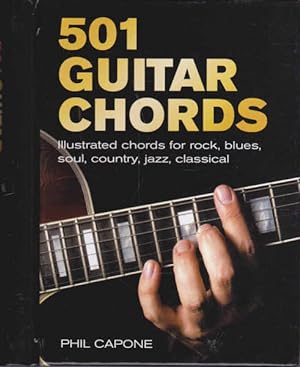 Bild des Verkufers fr 501 Guitar Chords: Illustrated Chords for Rock, Blues, Soul, Country, Jazz, Classical zum Verkauf von Goulds Book Arcade, Sydney